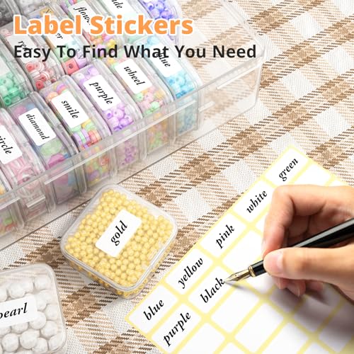 Bead Organizer Box, 30Pcs Small Beads Organizers | Home Organization - Image 5