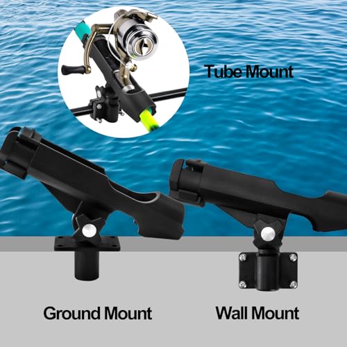 Bekith 2 Pack Fishing Rod Holder with Combo Mount - Image 7