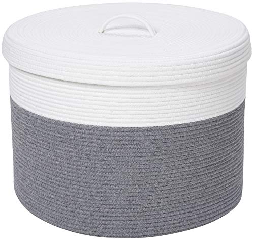 20x15 Inch Cottonphant Extra Large Round Cotton Rope Storage - Image 2