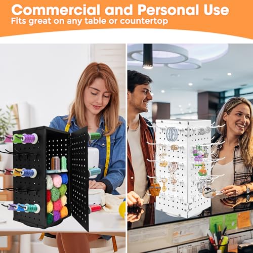 Metal 360° Fully Rotating Thread Rack, Detachable Thread - Image 6