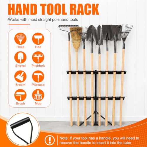 Trailer Tool Racks for Lawn Equipment 8 Hole Truck Shovel Holder - Image 5