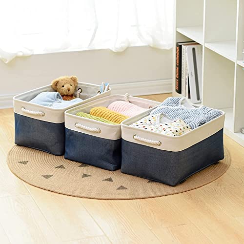 TheWarmHome Storage Bins for Shelves - 1 Pack 15.7x11.8x8.3 inch - Image 5