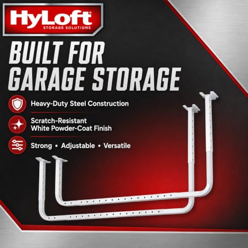 HyLoft 33 in. x 34 in. Adjustable Garage Ceiling Mount - Image 6