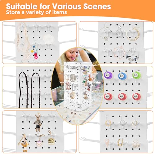 Metal 360° Fully Rotating Thread Rack, Detachable Thread - Image 7