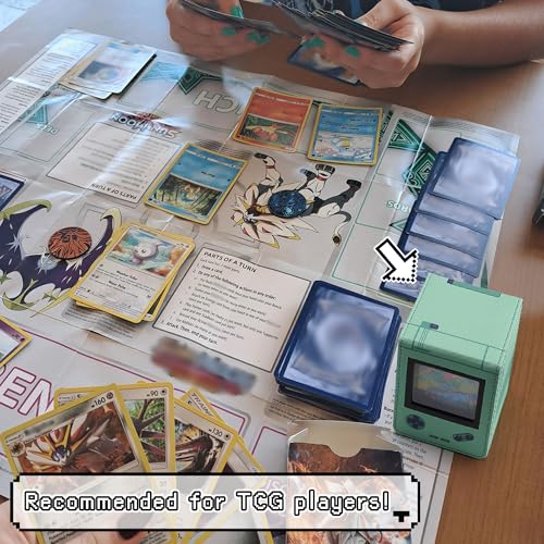 Retro Gaming Console Appearance Deck Box for MTG Commander (Pink) - Image 3