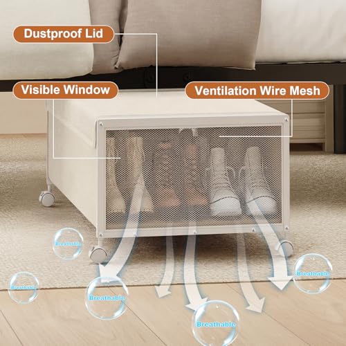 2Pack Under Bed Storage Containers,12 inch Height,31 inch Long - Image 6