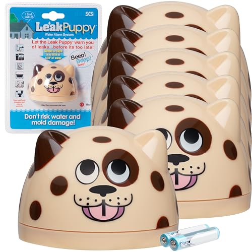 Water Leak Monitoring Sensor with Alarm 6 Pack- Leak Puppy - Image 2