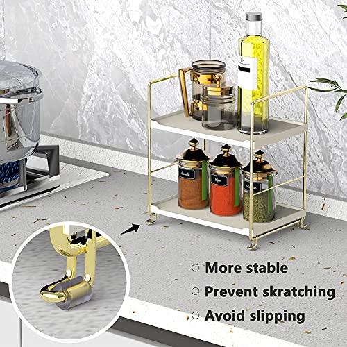 2-Tier Kitchen Spice Rack - Freestanding Stackable B | All Products - Image 4