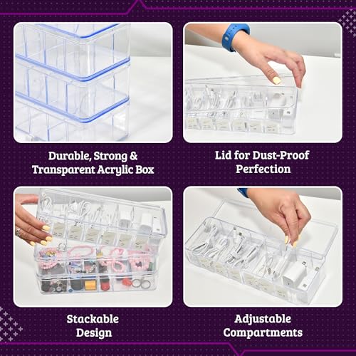 Set of 3 Cable Organizer Box W/Labels - Charger Box, | All Products - Image 5