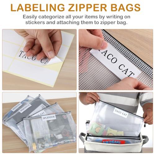 Board Game Storage Kit Include Storage Basket and 10pcs Zipper - Image 4