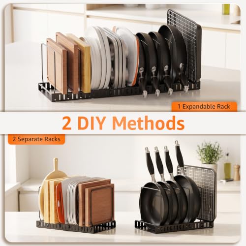 Cutting Board and Baking Sheet Organizer for Cabinet - Image 6