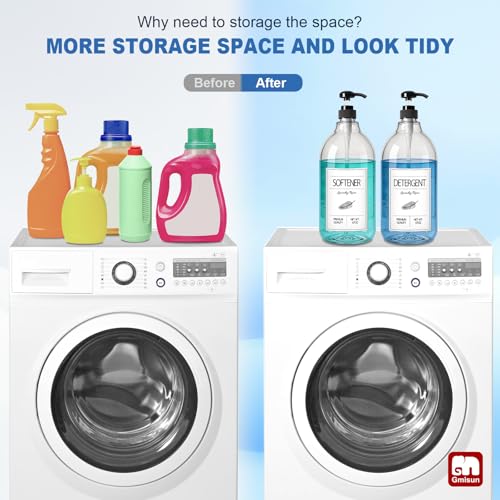 GMISUN Plastic Laundry Detergent Dispenser, 2 Pack Liquid - Image 7
