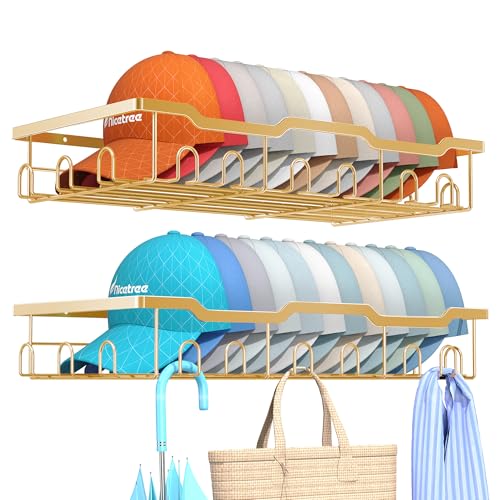 Nicetree Hat Racks for Baseball Caps Wall - Metal Hat - Image 2