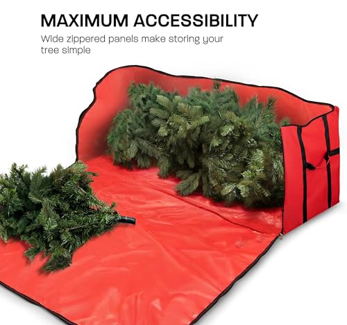 ZOBER Wide Christmas Tree Storage Bag - Maximum | Home Organization - Image 5