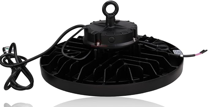 RuggedGrade 240W - Titan V Series LED High Bay UFO Light with Motion Sensor - 35,300 Lumens - 5000K Bright White - Wattage Selectable - 150W/120W/100W - Outdoor LED Light - DLC 5.1 Premium