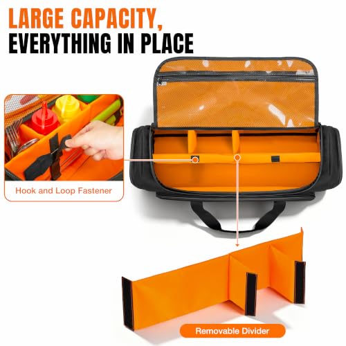 Camp Grill Tool Storage Bag, Portable BBQ Utensil Case - Image 4