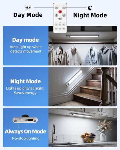 EZVALO 2 Pack Under Cabinet Lights, 14.5'' Magnetic | All Products - Image 6