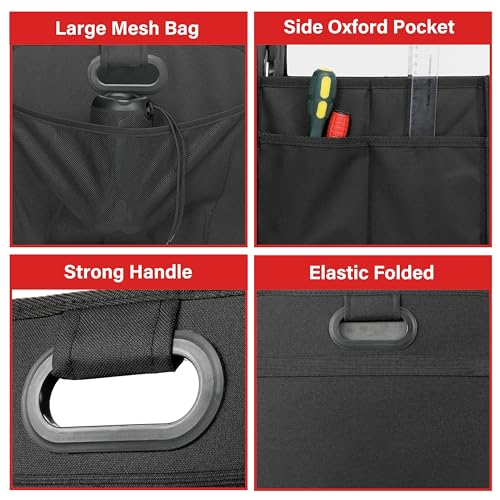 Simple Deluxe Car Trunk Organizer, 2 Compartments | Home Organization - Image 6