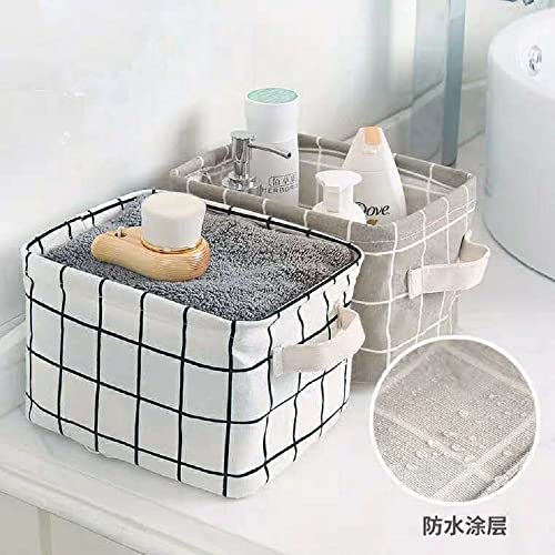 FocuH Stylish Storage Basket Cotton and Linen Fabric | All Products - Image 4