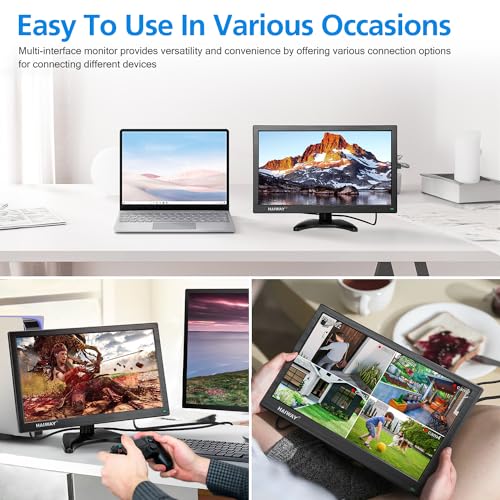 Haiway 15.6 inch Small Computer Monitor, FHD 1920x1080 Small hdmi - Image 5