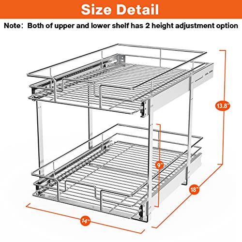 ROOMTEC Individual Pull Out Cabinet Organizer (14" W | All Products - Image 4