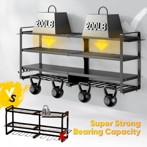 Large Power Tool Organizer Wall Mount,4 Layers Heavy Duty - Image 6
