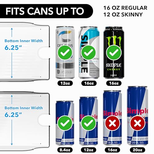 Simple Houseware Tall Skinny Can Organizer and Dispe | All Products - Image 3