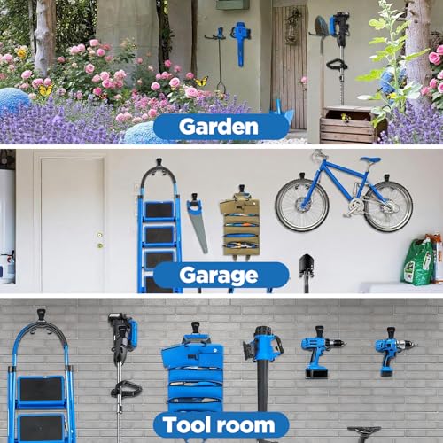4pcs Weedeater Rack, Tool Hangers for Garage wall Mount - Image 6