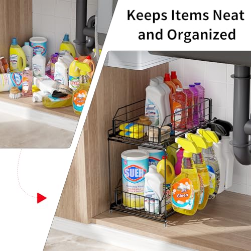 SUEH DESIGN Under Sink Organizers and Storage 2 Pack | All Products - Image 4
