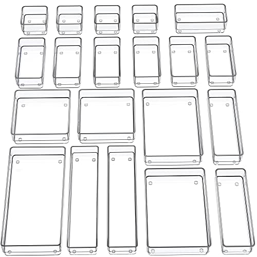 SMARTAKE 20-Piece Drawer Organizer with Non-Slip Sil | All Products - Image 2