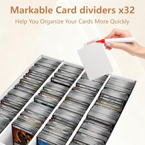 RLAVBL 2-Pack 3600 Count Trading Card Storage Box | Home Organization - Image 5