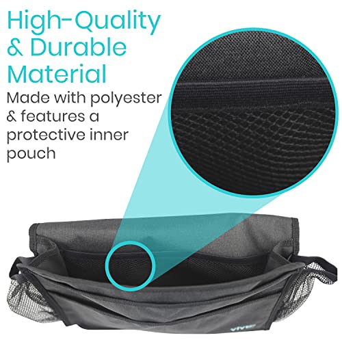Vive Bedside Caddy - Bed Hanging Organizer - Storage Bag Shelf - Image 6