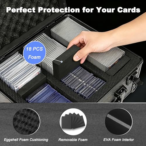Graded Card Case, Top Loaders Sports Trading Card Box - Image 6