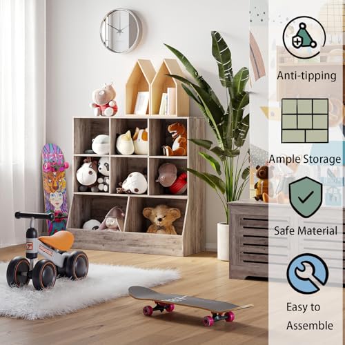 DINZI LVJ Toy Storage Organizer, Kids Cubby Cabinet - Image 5