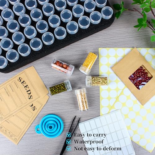 240 Slots Seed Storage Organizer with 30 Envelopes | Home Organization - Image 3