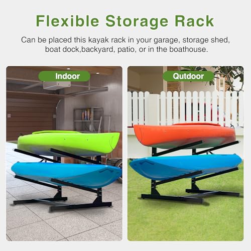 Kayak Storage Rack,Heavy Duty Kayak Rack for Garage Holds - Image 5