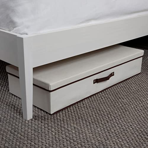 Household Essentials Gift Wrap Organizer with Lid, Natural - Image 6