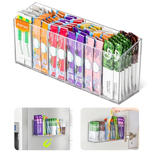 AIEVE Drink Packet Organizer, Mountable Water Packet - Image 2