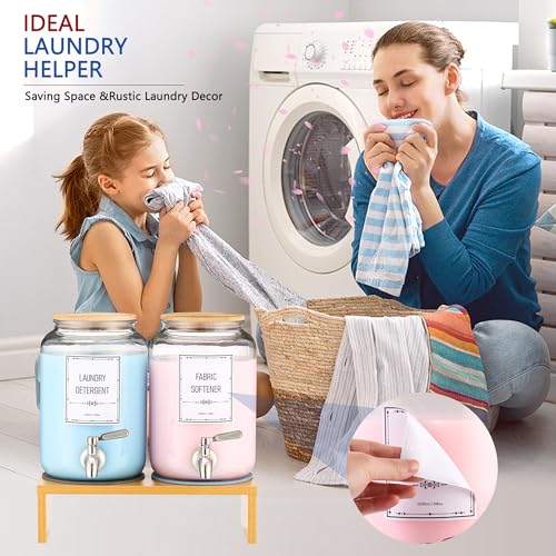 Laundry Detergent Dispenser. 0.9 Gallon Glass Laundry Soap - Image 7