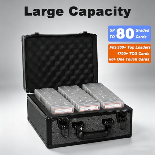 Graded Card Case, Top Loaders Sports Trading Card Box - Image 5