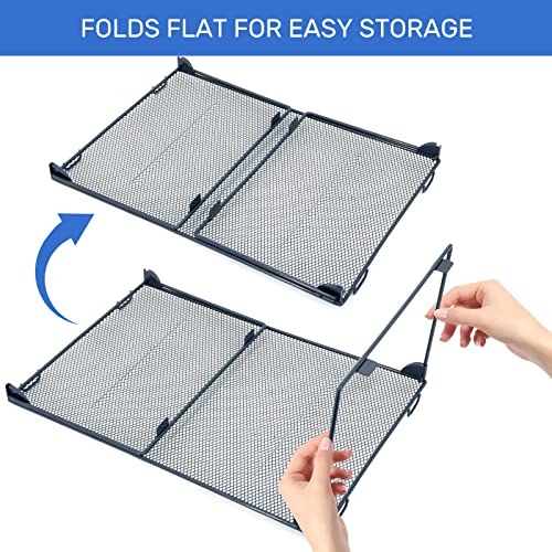 Neudeco Shelf Organizer, Gray, 2 Pack - Image 5