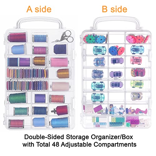 New brothread Double-Sided Storage Organizer Box - Image 7