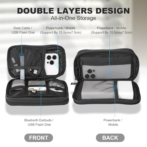 Travel Cable Organizer Bag for Cord, Charger, Phone, | All Products - Image 5