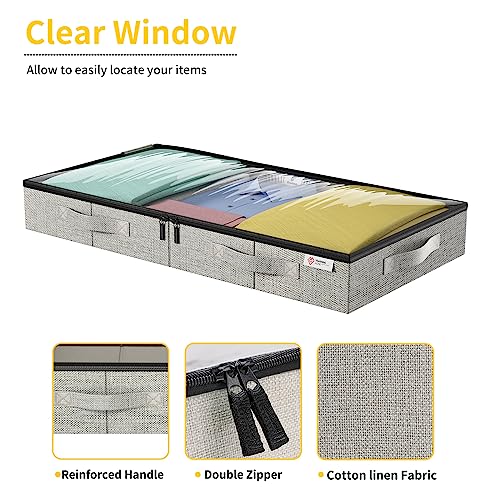 4.5 Inches Under Bed Storage Containers - Image 5