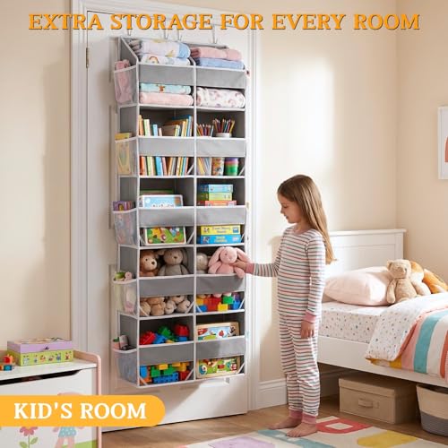 Ofiray-home 5-Tier Over Door Organizer, 10-Compartment - Image 7
