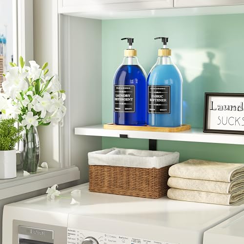 Moforoco Liquid Laundry Detergent Dispenser with Bamboo - Image 5