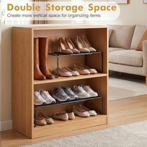 Extendable Dense Mesh Metal Shelf - 15-24.4in | Home Organization - Image 3