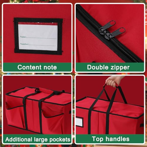 Christmas Decoration Organizer Ornament Holder Village - Image 4