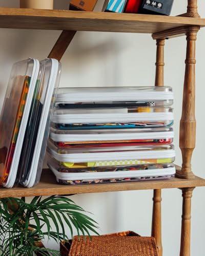 CoiiJoii Board Game Storage,Extra Large Clear Hard Shell Case - Image 5