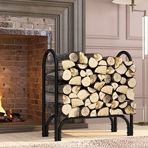 Fire Beauty Firewood Rack, Iron Log Holder for Indoor - Image 6